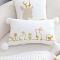 SOGA 2X 11.8x19.7 inches Whimsical Bunny Embroidered Pillowcases