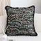 SOGA 2X 17.7 inches Regal Peacock Jacquard Pillow Covers