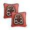 SOGA 2X 17.7 inches Cozy Gingerbread Man style Decorative Pillowcases SOGA 2X 17.7 inches Cozy Gingerbread Man style Decorative Pillowcases