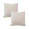 SOGA 2X 17.7 inches Luxe White Rectangular Lumbar Decorative Pillowcases SOGA 2X 17.7 inches Luxe White Rectangular Lumbar Decorative Pillowcases
