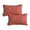 SOGA 2X 11.8x19.7 inches Burnt Orange Lumbar Decorative Pillowcases SOGA 2X 11.8x19.7 inches Burnt Orange Lumbar Decorative Pillowcases