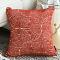 SOGA 2X 17.7 inches Burgundy Cinnabar Rectangular Pillowcase for Home Decor