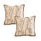 SOGA 2X 17.7 inches Botanical Branch Print Decorative Pillowcases