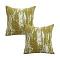SOGA 2X 17.7 inches Olive Drift Reverse-Print Decorative Pillowcases