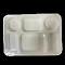6 compartment square plastic plates 200pcs 6 compartment square plastic plates 200pcs