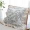 SOGA 2X 17.7 inches White Floral with Ruffle Trim Pillowcases