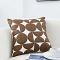 SOGA 2X 17.7 inches Retro Geometric Circle Pillow Covers