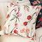 SOGA 2X 17.7 inches Light Botanical Floral Decorative Pillowcases