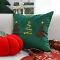 SOGA 2X 17.7 inches Green Christmas Tree Trio Decorative Pillowcases SOGA 2X 17.7 inches Green Christmas Tree Trio Decorative Pillowcases