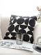SOGA 2X 17.7 inches Modern Geometric Circles Decorative Pillowcases Stylish SOGA 2X 17.7 inches Modern Geometric Circles Decorative Pillowcases Stylish