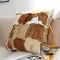 SOGA 2X 17.7 inches Cowhide Patchwork Decorative Pillowcases – Covers SOGA 2X 17.7 inches Cowhide Patchwork Decorative Pillowcases – Covers