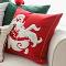 SOGA 2X 17.7 inches Classic Santa Claus Christmas Decorative Pillowcases SOGA 2X 17.7 inches Classic Santa Claus Christmas Decorative Pillowcases