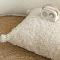 SOGA 2X 17.7 inches Luxe Cream Bouclé Decorative Pillowcases