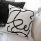 SOGA 2X 17.7 inches Abstract Line Art Pillowcases –Decorative Modern Cover