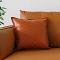 SOGA 2X 17.7 inches Luxe Copper Satin Decorative Pillowcases SOGA 2X 17.7 inches Luxe Copper Satin Decorative Pillowcases