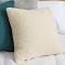 SOGA 2X 17.7 inches Textured Cream Decorative Pillowcases SOGA 2X 17.7 inches Textured Cream Decorative Pillowcases