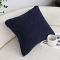 SOGA 2X 17.7 inches Textured Midnight Decorative Pillowcases