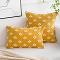 SOGA 2X 11.8x19.7 inches Diamond Pattern Pillowcases – Decorative Lumbar
