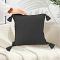 SOGA 2X 50cm Chunky Knit Decorative Pillowcases (Charcoal Gray) SOGA 2X 50cm Chunky Knit Decorative Pillowcases (Charcoal Gray)