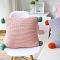 SOGA 2X 17.7 inches Ribbed Knit Pillowcase with Decorative Pom-Poms SOGA 2X 17.7 inches Ribbed Knit Pillowcase with Decorative Pom-Poms