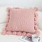 SOGA 2X17.7 inches Pillowcase with Decorative Pom-Pom Trim (Soft Pink) SOGA 2X17.7 inches Pillowcase with Decorative Pom-Pom Trim (Soft Pink)