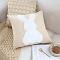 SOGA 2X 45cm White Bunny Pillowcase SOGA 2X 45cm White Bunny Pillowcase