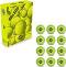 Nivia Heavy Hard Tennis/Cricket Ball - 12 Pack Color-Yellow Nivia Heavy Hard Tennis/Cricket Ball - 12 Pack Color-Yellow