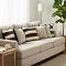 SOGA 6PC Pillow Set –3 Off-White Heart & 3 Brown Cream Striped Bouclé Cover SOGA 6PC Pillow Set –3 Off-White Heart & 3 Brown Cream Striped Bouclé Cover