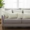 SOGA 6-Piece White Bouclé Pillow Covers + Ivory Sherpa Lumbar Set