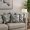 SOGA 6PC 45cm Gray Floral Ruffle Pillow Set – Dark Gray Decorative Covers SOGA 6PC 45cm Gray Floral Ruffle Pillow Set – Dark Gray Decorative Covers