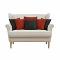 SOGA 6PC Pillow Covers Set – 3 Classic Red Knit & 3Charcoal Grey Cable Knit