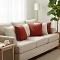 SOGA 6PC Pillow Cover Set –3 Classic Red Diamond Knit & 3 Cream Cable Knit SOGA 6PC Pillow Cover Set –3 Classic Red Diamond Knit & 3 Cream Cable Knit