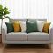SOGA 6PC Pillow Covers Set –Sunshine Yellow, Forest Green & Cream Knit SOGA 6PC Pillow Covers Set –Sunshine Yellow, Forest Green & Cream Knit