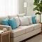 SOGA 6PC 45cm Scalloped Wave Pillow Set – 3 Soft Mint & 3 Pure White Covers SOGA 6PC 45cm Scalloped Wave Pillow Set – 3 Soft Mint & 3 Pure White Covers