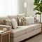 SOGA 6PC 45cm Pillow Set – 3 Mixed Faux Fur Luxury & Elegant White Texture