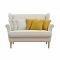 SOGA 6PC Pillowcase Set – 45cm Cream Cable Knit & Sunshine Yellow Diamond SOGA 6PC Pillowcase Set – 45cm Cream Cable Knit & Sunshine Yellow Diamond
