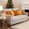 SOGA 5PC Burnt Orange Diamond Knit & Golden Yellow Velvet Pillow Covers SOGA 5PC Burnt Orange Diamond Knit & Golden Yellow Velvet Pillow Covers