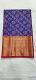 Blue with Red Border Pattu Saree