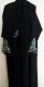 Abaya Dubai Sheela Black Abaya Shieno Sarees #591