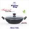 Kitchen King | Kadahi Imperial Classic Wok (Glass Lid) | 40cm / 16" Kitchen King | Kadahi Imperial Classic Wok (Glass Lid) | 40cm / 16"