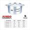 Kitchen King | Jumbo Casseroles Set 18-22.5″ (8Pcs) Kitchen King | Jumbo Casseroles Set 18-22.5″ (8Pcs)