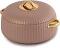 Cello Aurum Luxury Inner Stainless Steel Insulated Hot-pot 2500ml, Brown Cello Aurum Luxury Inner Stainless Steel Insulated Hot-pot 2500ml, Brown