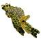 Gorgeous Attractive Bird Shaped Peridot Crystals Sparkle Brooch Gorgeous Attractive Bird Shaped Peridot Crystals Sparkle Brooch