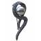 Classy Jewelry Dress Brooch Pin with Pearls Stud Silver Tone