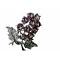 Austrian Amethyst Crystals Tree Brooch Pin Austrian Amethyst Crystals Tree Brooch Pin