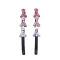 Fuchsia Rose Clear Crystals Black Hair Pin Jewelry Fuchsia Rose Clear Crystals Black Hair Pin Jewelry