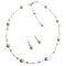 Handcrafted Bronze & Ivory Pearls Wedding Jewelry Set Handcrafted Bronze & Ivory Pearls Wedding Jewelry Set
