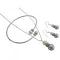 Jewelry Cream with Silver Gray Combo Wedding Jewelry Set Jewelry Cream with Silver Gray Combo Wedding Jewelry Set