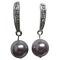 Elegant Swarovski Mauve Pearl Surgical Post Earrings Elegant Swarovski Mauve Pearl Surgical Post Earrings