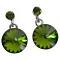 Gorgeous Olivine Crystal Post Earrings Gift Set Gorgeous Olivine Crystal Post Earrings Gift Set